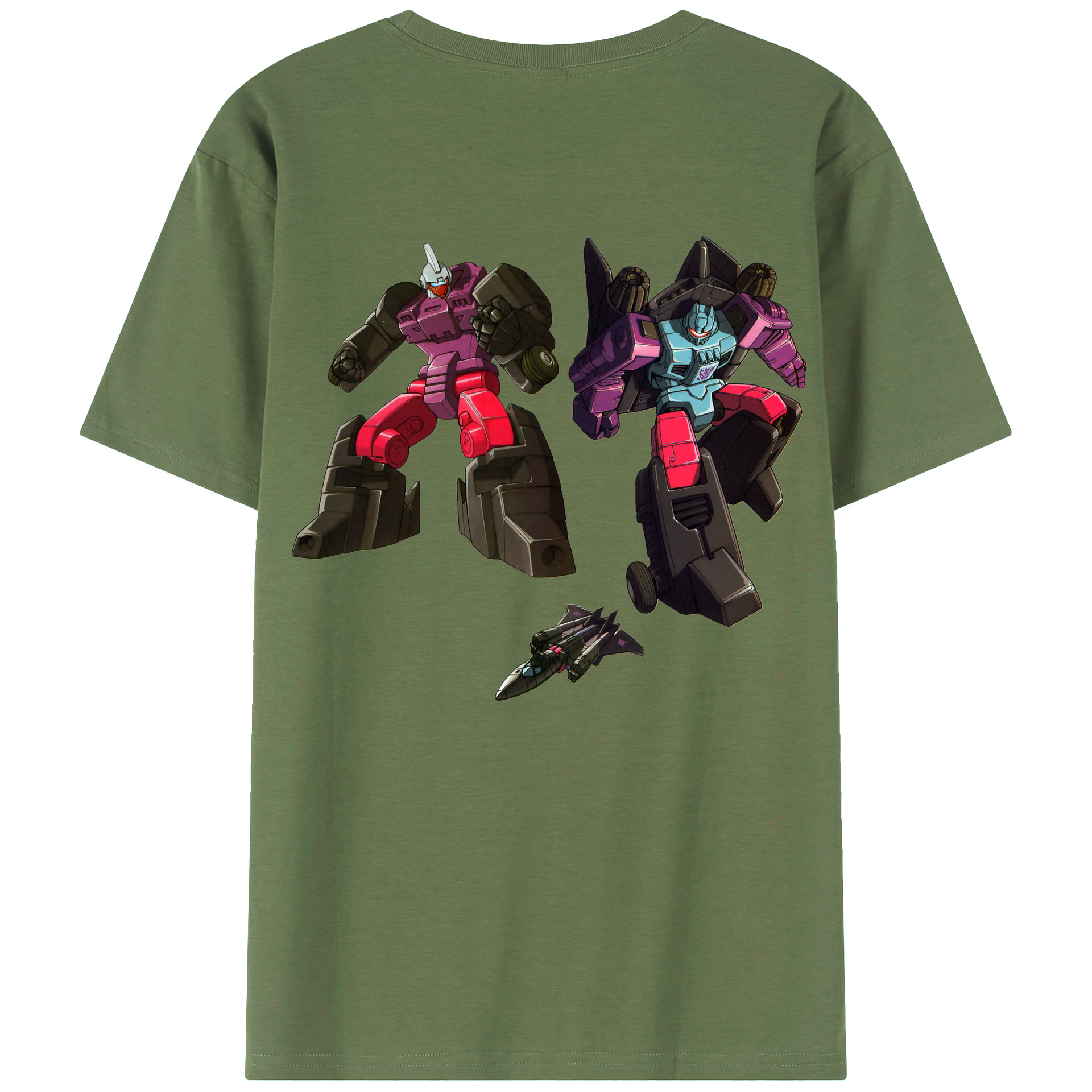 （画像用）  綿100％ メンズ半袖Tシャツ（バックプリント） 通気性